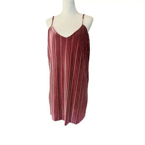 Bardot velvet spaghetti strap dress size 8